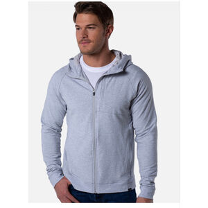 Men's Cariloha Light Heather Gray Comfort Zip Hoodie XL